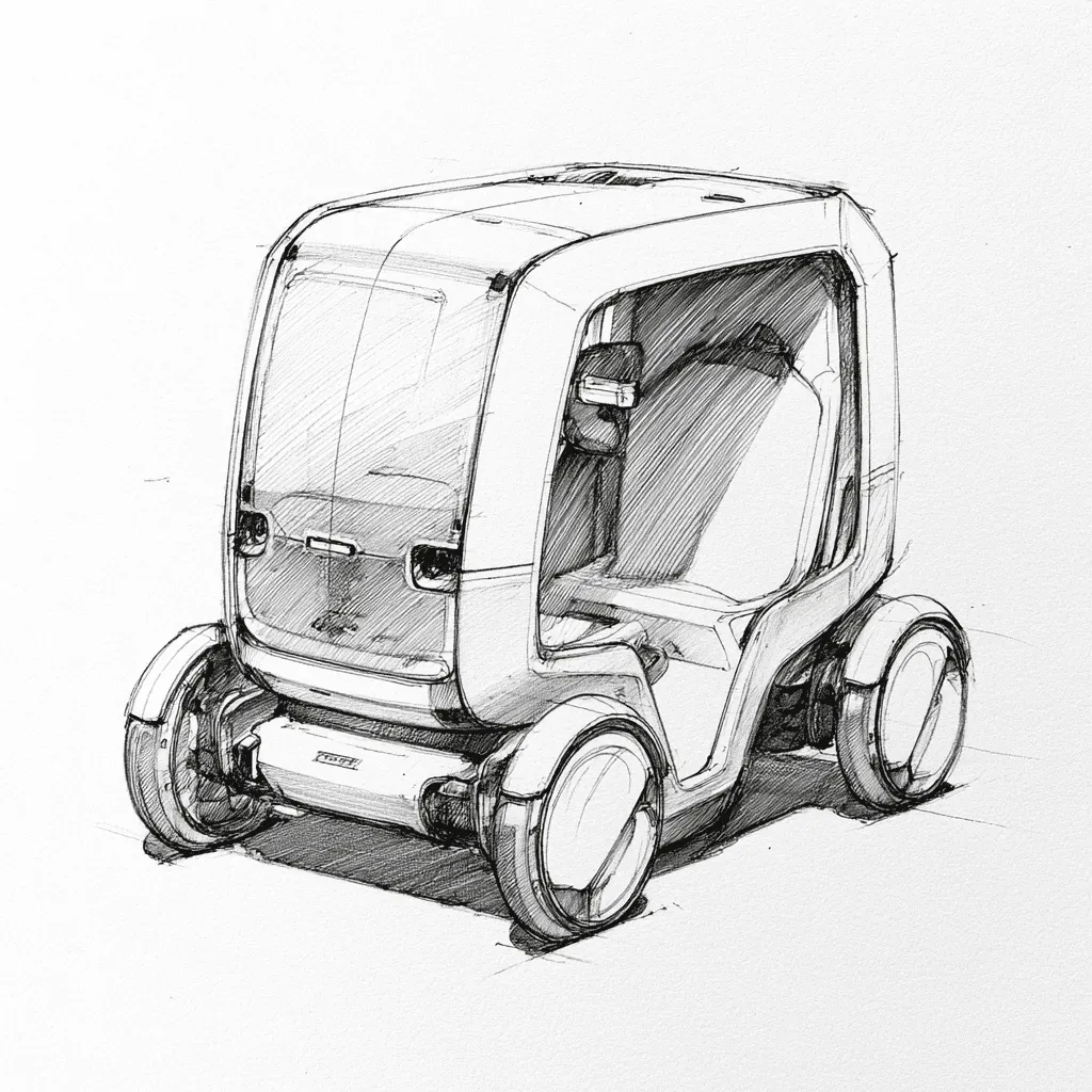 car sketch