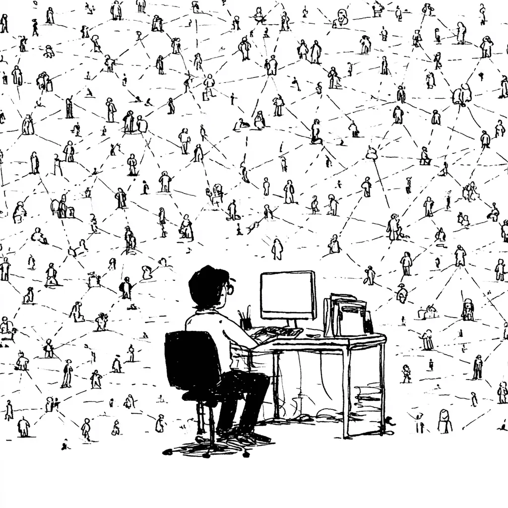 person with connections