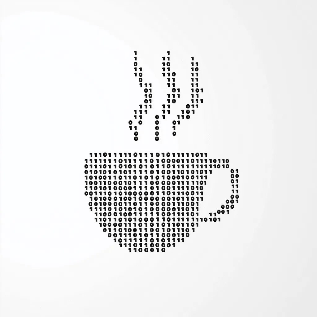 cup of java in binary